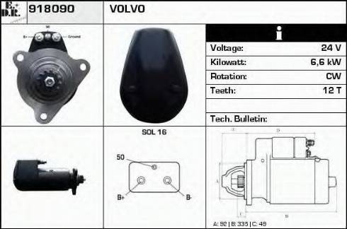 EDR 918090 - Starter www.molydon.hr