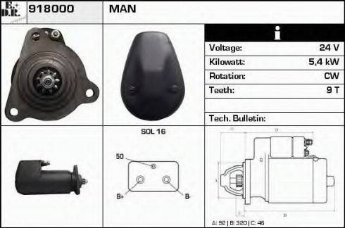 EDR 918000 - Starter www.molydon.hr