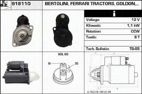 EDR 918110 - Starter www.molydon.hr