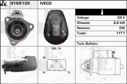 EDR 918810X - Starter www.molydon.hr