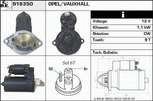 EDR 918350 - Starter www.molydon.hr