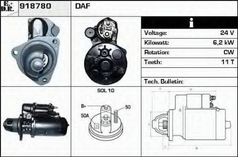 EDR 918780 - Starter www.molydon.hr