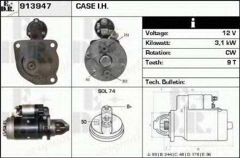 EDR 913947 - Starter www.molydon.hr