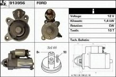 EDR 913956 - Starter www.molydon.hr