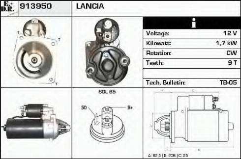 EDR 913950 - Starter www.molydon.hr