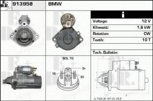 EDR 913958 - Starter www.molydon.hr