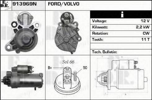 EDR 913969N - Starter www.molydon.hr