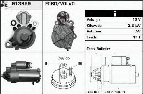 EDR 913969 - Starter www.molydon.hr