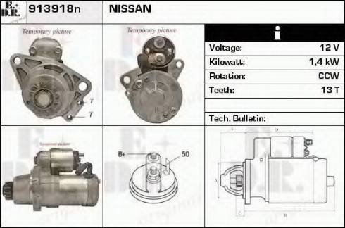 EDR 913918N - Starter www.molydon.hr