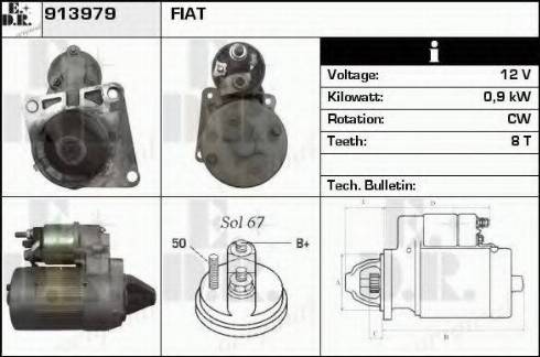 EDR 913979 - Starter www.molydon.hr