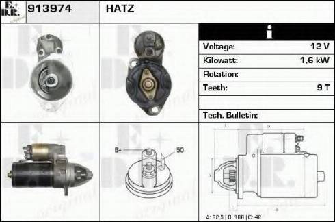 EDR 913974 - Starter www.molydon.hr