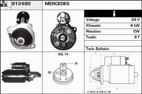 EDR 913490 - Starter www.molydon.hr