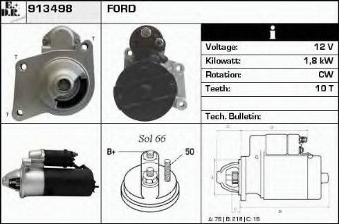 EDR 913498 - Starter www.molydon.hr