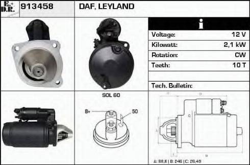 EDR 913458 - Starter www.molydon.hr