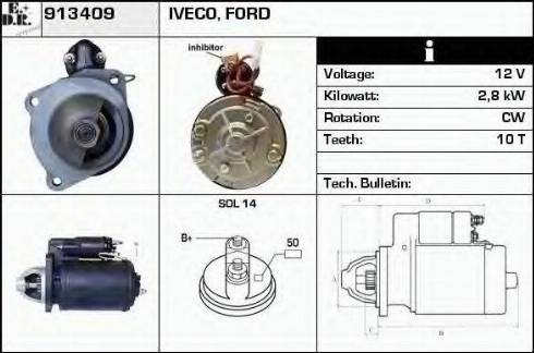 EDR 913409 - Starter www.molydon.hr