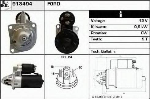 EDR 913404 - Starter www.molydon.hr