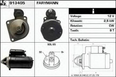 EDR 913405 - Starter www.molydon.hr