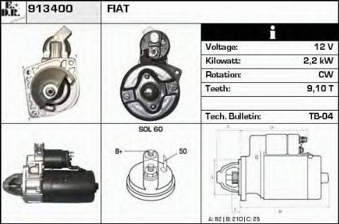 EDR 913400 - Starter www.molydon.hr