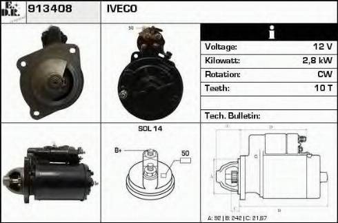 EDR 913408 - Starter www.molydon.hr