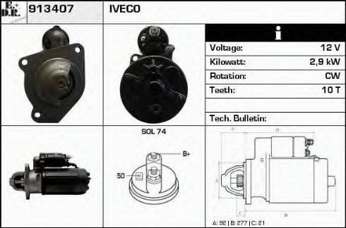 EDR 913407 - Starter www.molydon.hr