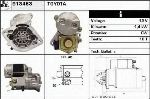 EDR 913483 - Starter www.molydon.hr