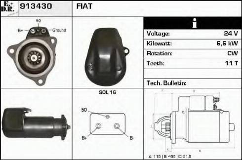 EDR 913430 - Starter www.molydon.hr