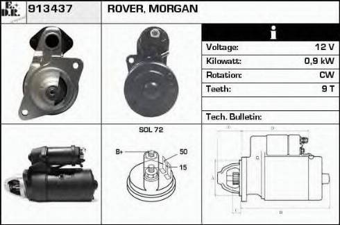 EDR 913437 - Starter www.molydon.hr