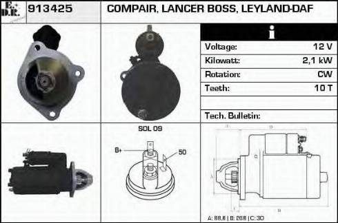 EDR 913425 - Starter www.molydon.hr