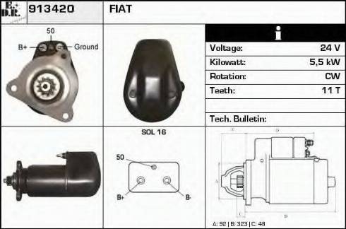 EDR 913420 - Starter www.molydon.hr