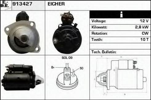 EDR 913427 - Starter www.molydon.hr