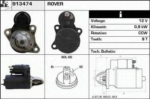 EDR 913474 - Starter www.molydon.hr