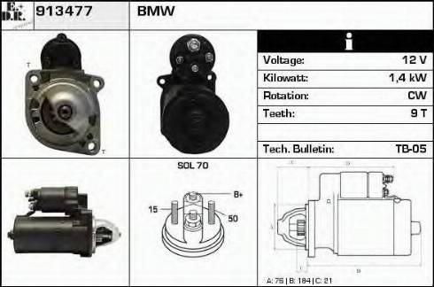 EDR 913477 - Starter www.molydon.hr