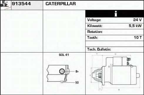 EDR 913544 - Starter www.molydon.hr