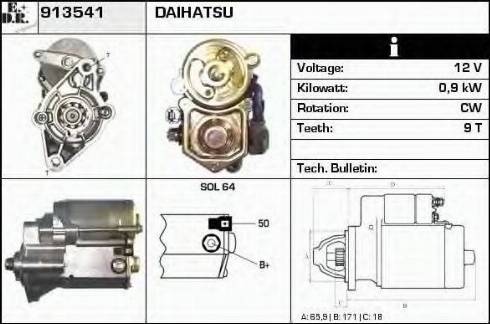 EDR 913541 - Starter www.molydon.hr