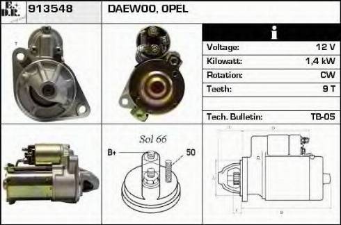 EDR 913548 - Starter www.molydon.hr