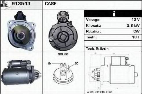 EDR 913543 - Starter www.molydon.hr