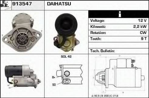 EDR 913547 - Starter www.molydon.hr