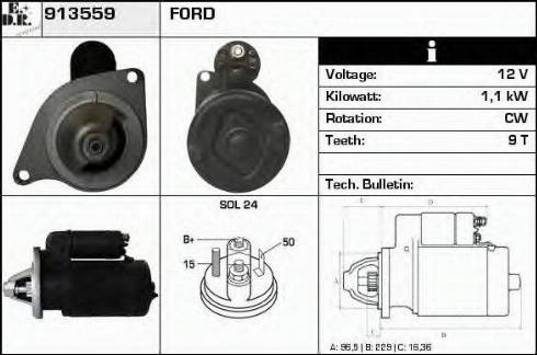 EDR 913559 - Starter www.molydon.hr