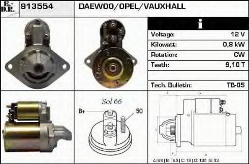 EDR 913554 - Starter www.molydon.hr