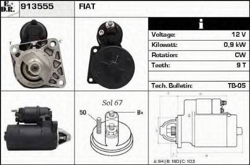 EDR 913555 - Starter www.molydon.hr