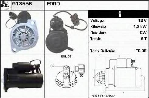 EDR 913558 - Starter www.molydon.hr