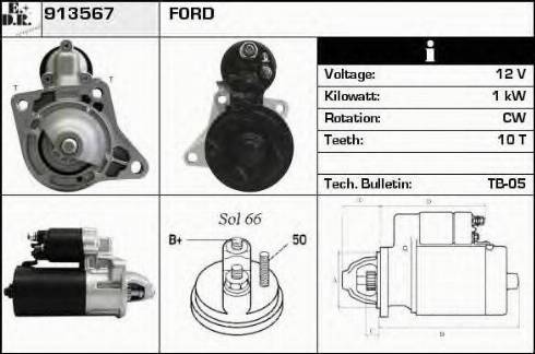 EDR 913567 - Starter www.molydon.hr