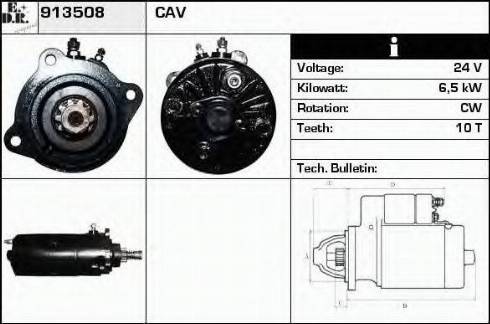 EDR 913508 - Starter www.molydon.hr