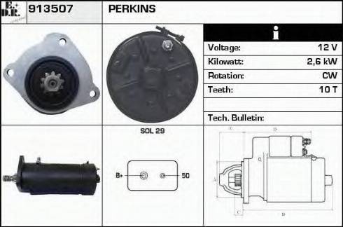 EDR 913507 - Starter www.molydon.hr