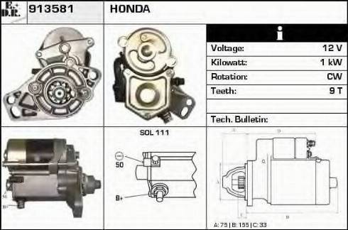 EDR 913581 - Starter www.molydon.hr