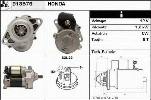 EDR 913576 - Starter www.molydon.hr