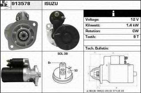 EDR 913578 - Starter www.molydon.hr