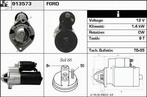 EDR 913573 - Starter www.molydon.hr