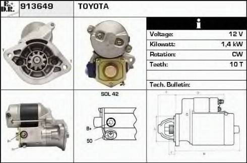 EDR 913649 - Starter www.molydon.hr