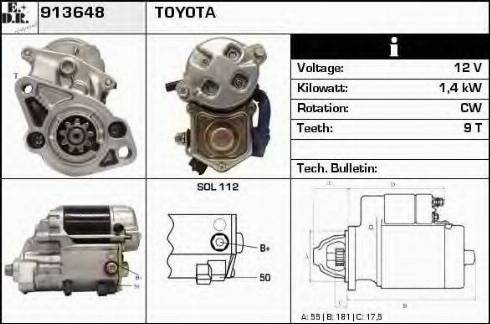 EDR 913648 - Starter www.molydon.hr